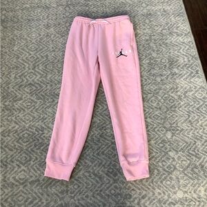 Boys 10/12 Jordan Kids Light Pink Joggers